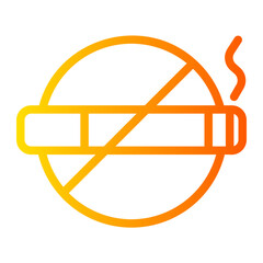 Poster - no smoking icon