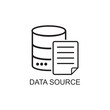 data source icon , technology icon