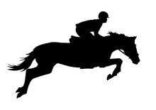 Transparency Image Graphics Design Silhouette Horse Racing Woman For Race Illustration