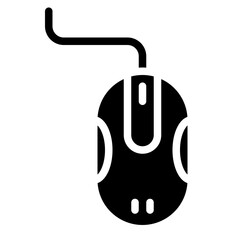 mouse hardware office material gadget icon