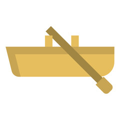 rowboat vehicle transport transportation icon