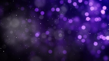 Wall Mural - purple glitter light bokeh background abstract
