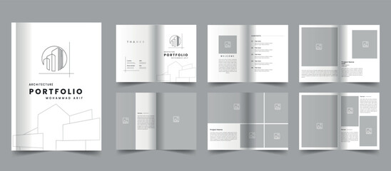 architecture portfolio template