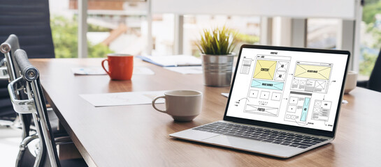 website design software provide modish template for online retail business and e-commerce