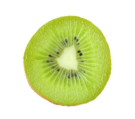 Juicy kiwi fruit isolated on  transparent png