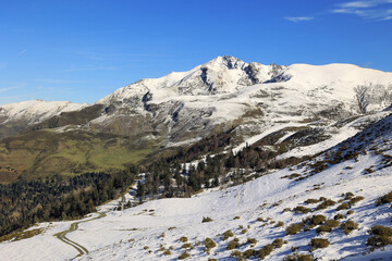 Canvas Print - Col de Tramassel à Hautacam, station d