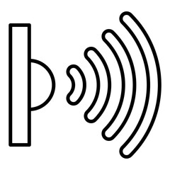 Poster - Infrared Sensor Icon Style