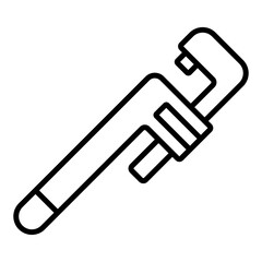 Sticker - Adjustable Wrench Icon Style