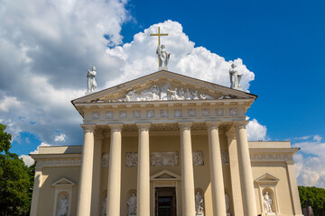 Fototapete - Cathedral Basilica, Vilnius