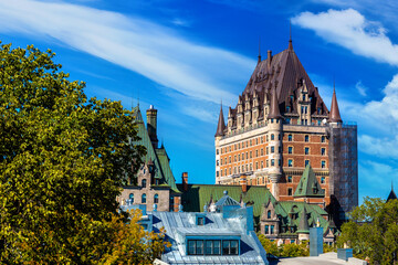 Poster - Frontenac Castle in Quebec City