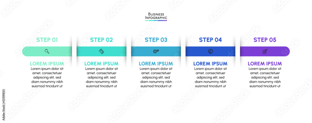 Visualization Timeline Inforgraphic Business data visualization. timeline infographic icons designed for ...