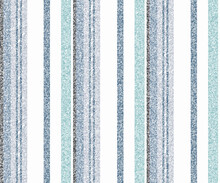 Trendy Striped Blue Wallpaper. Vintage Stripes Vector Pattern Seamless Twill Fabric Texture. Template Stripe Wrapping Paper For Christmas Gift Card Or Print And Web Design.