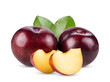plum cherry on transparent png