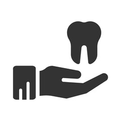 Wall Mural - Dental care icon