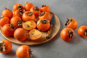 Wall Mural - Caucasian fruit persimmon