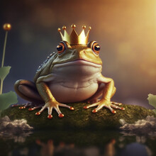 Concept Art Illustration Of Prince Accursed Into Frog