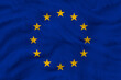 © Stanislau Vyrvich - National flag of Europe. Background  with flag of Europe.