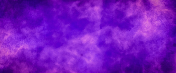Wall Mural - Abstract luxury purple watercolor grunge. Purple watercolor background painting on paper texture. Beautiful grungy paper textured pattern for vintage design. Smooth pastel ink color glow aquarelle