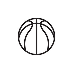 basketball icon design vector template