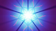 Looped 3d Animation Sacred Geometry Star Rotate
