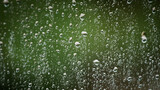 Fototapeta Kuchnia - Rain drops on glass