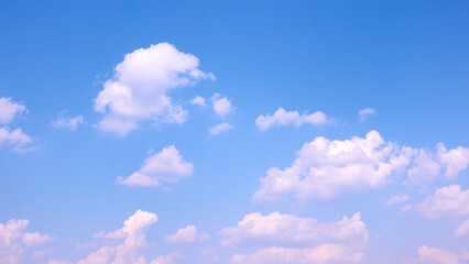 Wall Mural - cumulus clouds - background