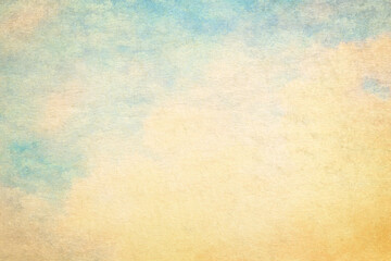 Wall Mural - vintage watercolor clouds
