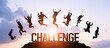 © metamorworks - 人々と挑戦　チャレンジスピリット　バナー・広告向け横長ビジュアル