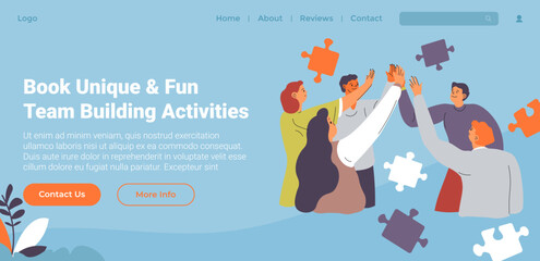 Book unique and fun team building activities web