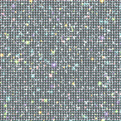 seamless shiny white rhinestone surface background - bedazzled sparkling texture vector illustration