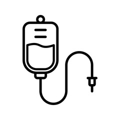 infuse - blood bag icon vector simple and modern