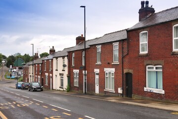 Sticker - British residential architecture - Sheffield UK