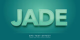 jade editable text effect