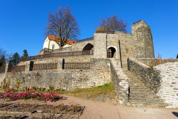 Wall Mural - Svojanov castle Czech Republic founded 13th century