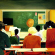 teacher in classroom
