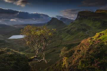 Wall Mural - Quiraing during the sunrise, Isle Of Skye