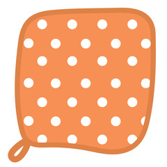 Poster - potholder kitchen icon