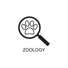 Zoology Icon , Biology Icon Vector
