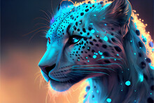 Opalescent Neon Cheetah