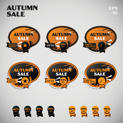 Sticker - Basic Form of Circle Autumn Sale