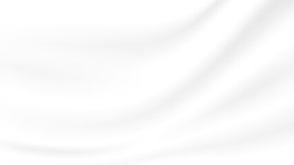 Wall Mural - abstract blank white soft fabric folding texture background for decorative graphic design