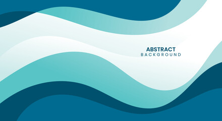 Abstract modern wave background