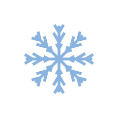 Sticker - Snowflakes icon and symbol ilustration