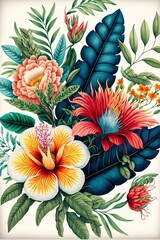  Artificial Flowers Wall for Background. Abstract. Generative AI