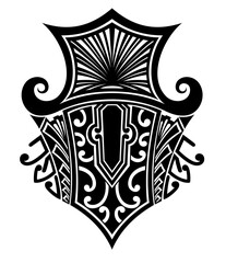 Wall Mural - vector symbol, ornament, tattoo. vector illustration. drawings on the body, ancient symbols.tattoo