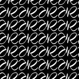 Fototapeta Młodzieżowe - Vector seamless texture with a geometric pattern of white letters on a white isolated background. Black and white letter pattern
