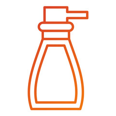 Wall Mural - Wash Bottle Icon Style