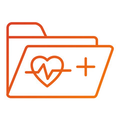 Sticker - Medical File Icon Style