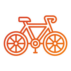 Canvas Print - Bicycle Icon Style