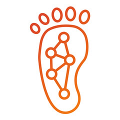 Poster - Reflexology Icon Style